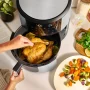 bella PRO - SmartCrisp 8-qt. Touchscreen Air Fryer - Stainless Steel - Image 2