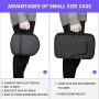 Fromsky Yinke for Oculus/Meta Quest 2/Pico 4 Case, Hard Travel Carrying Case All-in-One Storage, Compatible with Elite Strap VR Headset and More Accessories (Black) - Image 4