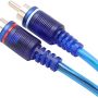 RCA Y Adapter Connector 1 Female to 2 Male, Car Audio RCA Splitter Adapter Cable, Blue (2 Pack) - Image 3