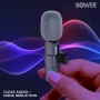 Bower Wireless Lavalier Microphone: High-Quality Audio for Content Creation - Image 3