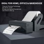 JADENS Bluetooth Thermal Shipping Label Printer – Wireless 4x6 Shipping Label Printer, Compatible with Android, iPhone, Windows & Mac, Widely Used for, Amazon, Shopify, Etsy, USPS(Blue) - Image 6