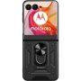 SaharaCase - Raider Series Kickstand Case for Motorola Razr+ (2024) - Scorpion Black - Image 1