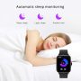 COLMI 1.69 inch Smart Watch for Men Women, 2021 New Upgraded Smartwatch P8plus Compatible with iPhone Andriod,Waterproof Fitness Tracker with Heart Rate Blood Pressure and SpO2 Monitor (Black) - Image 3