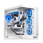 Thermaltake - LCGS Vista 470S Gaming Desktop AMD Ryzen 7 7800X3D 2023, 32GB DDR5 Memory, NVIDIA GeForce RTX 5070, 2TB NVMe M.2,Wifi - White - Image 3