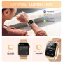 LZUEFK 1.85-inch 600mAh large battery women's smart watch, suitable fits for Android and Iphone devices, with fitness tracker, answering/calling/more than 100 sports modes, pedometer fitness watch - Image 2