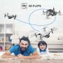 Professional 4DRC Mini Selfie Drone WIFI FPV Dual HD Camera Foldable Quadcopter - Image 4