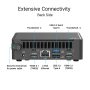 ASUS - NUC 15 Pro Mini Desktop - Intel Core 5 210H (2024) - 16GB Memory - 512GB SSD Storage - Black - Image 3