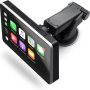 Car and Driver INTELLIDASH with Apple Carplay and Android Auto, 7'' IPS Touchscreen Multimedia Player with Bluetooth, Mirror Link, SiriusXM, Google, Siri Assistant Dash or Windshield Mounted - Image 1