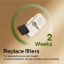 PETLIBRO - Dockstream RFID Smart Fountain Replacement Filters(8 Pack) - White - Image 3