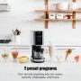 Ninja - CREAMi, Ice Cream Maker, 7 One-Touch Programs, Lite Ice Cream, Sorbet, Gelato, Milkshake, Smoothie - Silver - Image 4