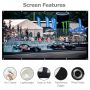 Portable Foldable Projector Screen 16:9 HD Outdoor Home Cinema Theater 3D Movie - Image 3