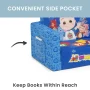 CoComelon Cozee Flip-Out Chair - 2-in-1 Convertible Sofa to Lounger by Delta Children - Image 4