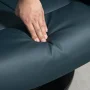 HOMCOM Silla de Masaje Recliner con Taburete, Giro de 360° Recliner, Negro - Image 6