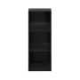 Furinno Pasir 3-Tier No Tool Assembly Open Shelf Bookcase, Blackwood - Image 4