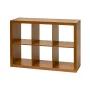 Better Homes & Gardens 6 Cube Storage Organizer, Acorn - Solid Black - Image 2