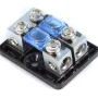 KnuKonceptz Bassik 2 Way 4 - 8 Gauge Fused Distribution Block with Fuses - Image 2