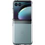 SaharaCase - Hybrid-Flex Hard Shell Series Case for Motorola Razr+ (2023) - Clear - Image 1