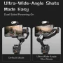 Hohem iSteady M6 3-Axis Gimbal Stabilizer Foldable Selfie Stick With APP Control&Magnetic Fill Light for Smartphone Cell Phone - iSteady M6 only - Image 4