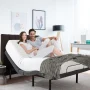 King Luxury Black Adjustable Bed Base with Wireless Remote, Head and Foot Massage, LED Lighting and Dual USB Ports - Image 2