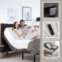 King Luxury Black Adjustable Bed Base with Wireless Remote, Head and Foot Massage, LED Lighting and Dual USB Ports - Image 5