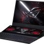 ASUS ROG Zephyrus Duo SE 15 Gaming Laptop, 15.6” 300Hz IPS Type FHD Display, NVIDIA GeForce RTX 3060, AMD Ryzen 9 5980HX, 16GB DDR4, 1TB PCIe SSD, Per-Key RGB Keyboard, Windows 10 Home, GX551QM-ES96 - Image 1