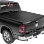 Lund Genesis Tri-Fold Soft Folding Truck Bed Tonneau Cover | 95053 | Fits 1999 - 2006, 2007 Classic Chevy/GMC Silverado/Sierra 6' 6" Bed (78") - Image 1