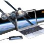 OFIYAA P2 12'' Triple Portable Monitor Laptop Monitor Extender Dual Screen FHD IPS Type-C/HDMI/USB-A 4 Speakers Display Extender for PS5 Compatible with 13''-16'' Mac PC/Notebook (12 Inch) - Image 1