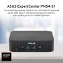 ASUS - ExpertCenter PN54-S1 Mini Desktop - AMD Ryzen 5 220 (2025) - 16GB Memory - 512GB Storage - Black - Image 2
