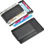 Money Clip, Front Pocket Wallet, Leather RFID Blocking Strong Magnet thin Wallet - Image 4