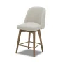 Better Homes & Gardens Springwood Swivel Barstool, Light Honey, Set of 2 - Image 5