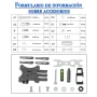 Ktaxon Full Motion TV Wall Mount Swivel Bracket 13 26 32 40 42 47 50 55 Inch LED LCD Display - Image 6