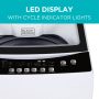 Black+Decker - Small Portable Washer, Portable Washer 2.0 Cu. Ft. with 6 Cycles - White - Image 2