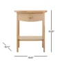 Claire Accent Table Natural Finish - Image 3