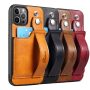 For iPhone15 14 13 12 Plus ProMax Leather Wallet Case Shockproof Kickstand Cover - Image 2