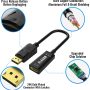 4K DisplayPort to HDMI Adapter Cable,Elecan 2K@60Hz 1080P Gold-Plated DP (Display Port) PC to HDMI Monitor Converter (Uni-Directional & Male to Female),Compatible for HP NVIDIA & More - Image 3