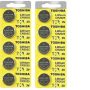 10 New Original Toshiba CR2025 CR 2025 3V LITHIUM BATTERY BR2025 DL2025 Watch - Image 2