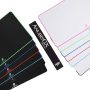 ANUBISGX (68 Color/Size Options Gaming Mouse Pad (3 Pack: 8x10), Black Pad with Black Stitching. Best Premium Waterproof Non RGB Computer Gaming XL Desk Pad Mat, Large Non-Slip Gamer Mousepad - Image 3