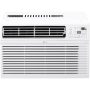 LG - 450 Sq. Ft. 10,000 BTU Smart Window Air Conditioner - White - Image 1