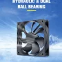 120mm 12cm 12025 Fan 5V 12V 24V 120mm*120mm*25mm Fan DC Brushless Cooling Fan 120x120x25mm USB 2PIN PC Computer Case Cooler - Image 2