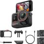 Insta360 - Ace Pro2 Xplorer Bundle Octa Edition - Dual Battery - Dark Gray - Image 1