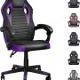iooHug Ergonomic Gaming Chair, Computer Chair for Adults or Teens with Adjustable Armrest, Comfortable High Back Office Chair Desk Chair 400LBS, Video Game Chairs Recliner Racing Gamer Chair - Image 1