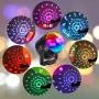 Disco Ball Light - Sound Activated DJ Party Light w/ Remote, Black - Stage, KTV Lighting - Image 4