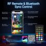 1PC 2FT Chasing LED Fat Whip Light High Density and High Brightness LED with Brake and Reverse Function-Remote and APP Control - Image 5