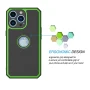 iPhone 13 13 Mini 13 Pro Max Case, iPhone 13 Pro Cute Case, Tekcoo Shock Absorbing [Green] Rubber Silicone & Plastic Scratch Resistant Bumper Grip Cute Sturdy Hard Phone Cases Cover - Image 2