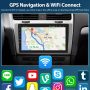 1+32GB Hikity 10.1 Android 13 Car Stereo with Wireless Apple Carplay Double Din Car Radio 10.1 Inch Touchscreen Indash Stereo with GPS Bluetooth FM WiFi Mirror Link SWC Backup Camera + Microphone - Image 6