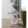 Scottsmoor High Gloss Halo End Table - Design Side Table - Image 2