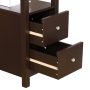 Narrow End Table Side Table with Drawer & Open Shelf Sofa Table for Living Room - Image 6