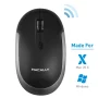 Silent Wireless Bluetooth Mouse for Mac/PC, Compact Design :Optical Sensor and DPI Switch 800/1200/1600, Black - Image 2