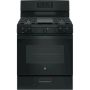 GE - 30 in. Wide 5 Burners 5.0 Cu. Ft. Freestanding Gas Range - Black - Image 1