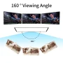 Projector Screen, Keenstone 120 inch 16:9 HD Foldable Anti-Crease Portable Projector Movies Video Screen for Home Theater Outdoor Indoor - Image 2